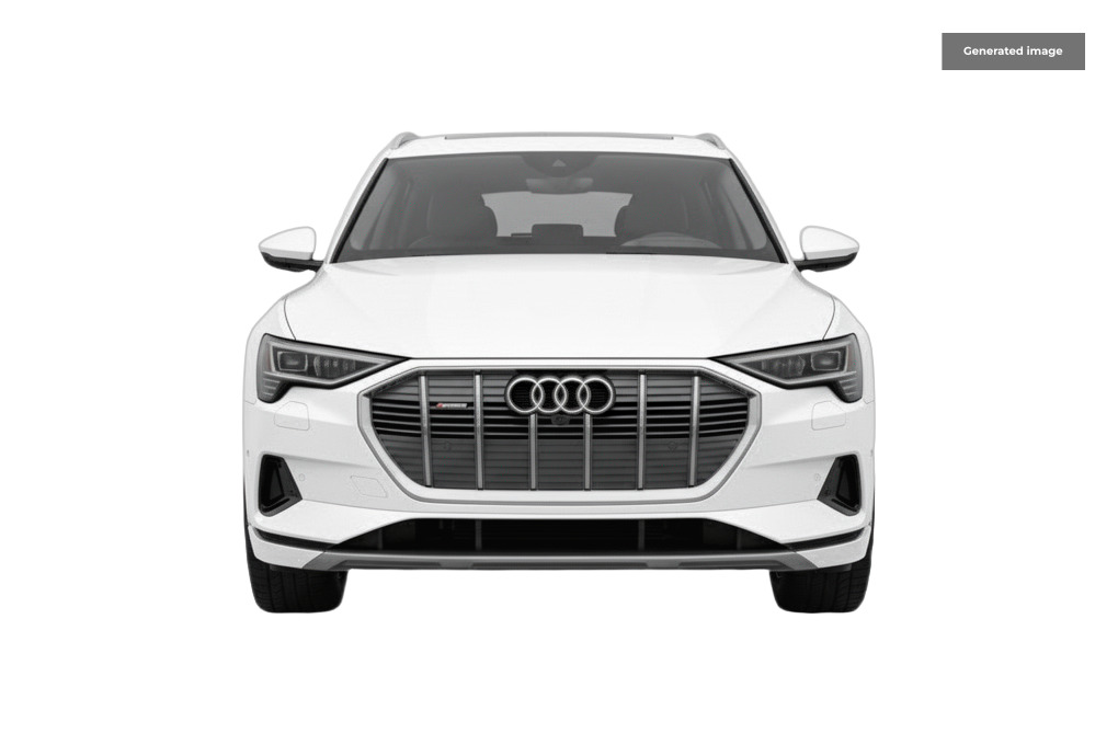 Audi E-tron 55 S Line Sportback Quattro 95Kw White #2