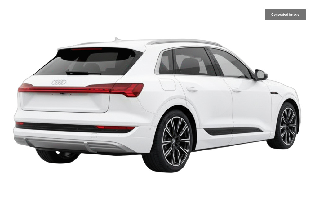 Audi E-tron 55 S Line Sportback Quattro 95Kw White #3