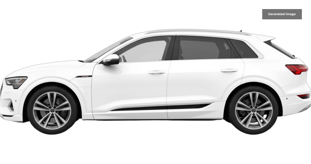 Audi E-tron 55 S Line Sportback Quattro 95Kw White #6