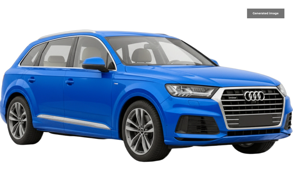 Audi Q7 3.0 Tdi V6 50 Black Edition Suv Tiptron Blue