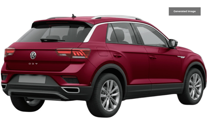 Volkswagen T-Roc 1.5 Tsi R-line Suv Euro 6 Ss Red #3