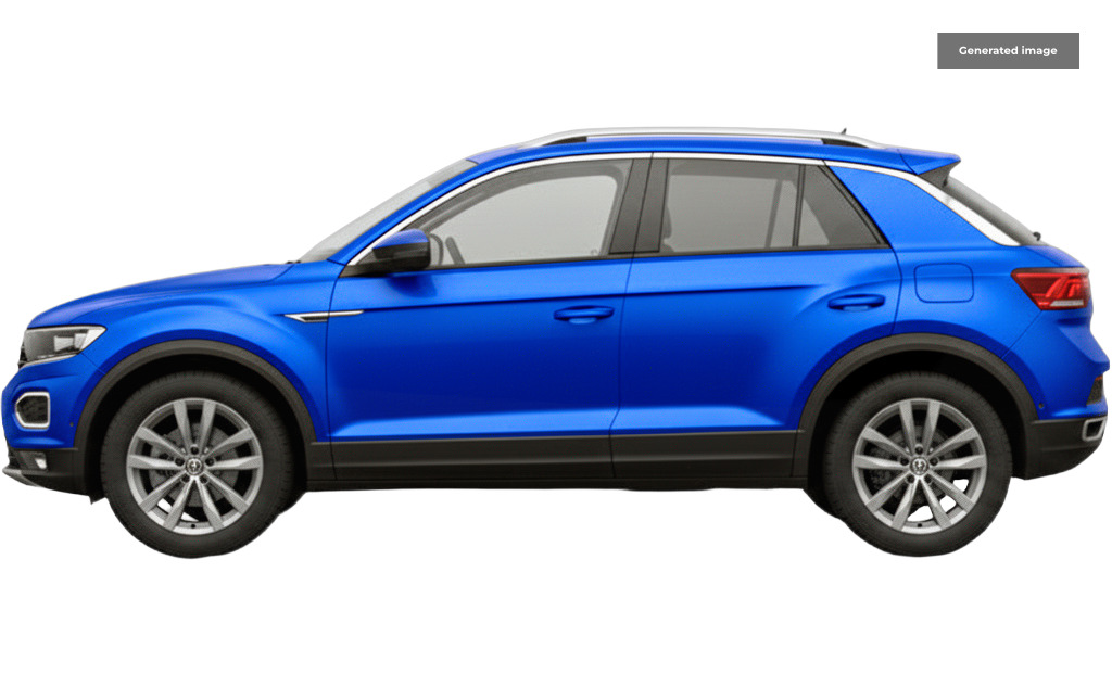 Volkswagen T-Roc 1.5 Tsi Style Suv Euro 6 Ss Blue #6