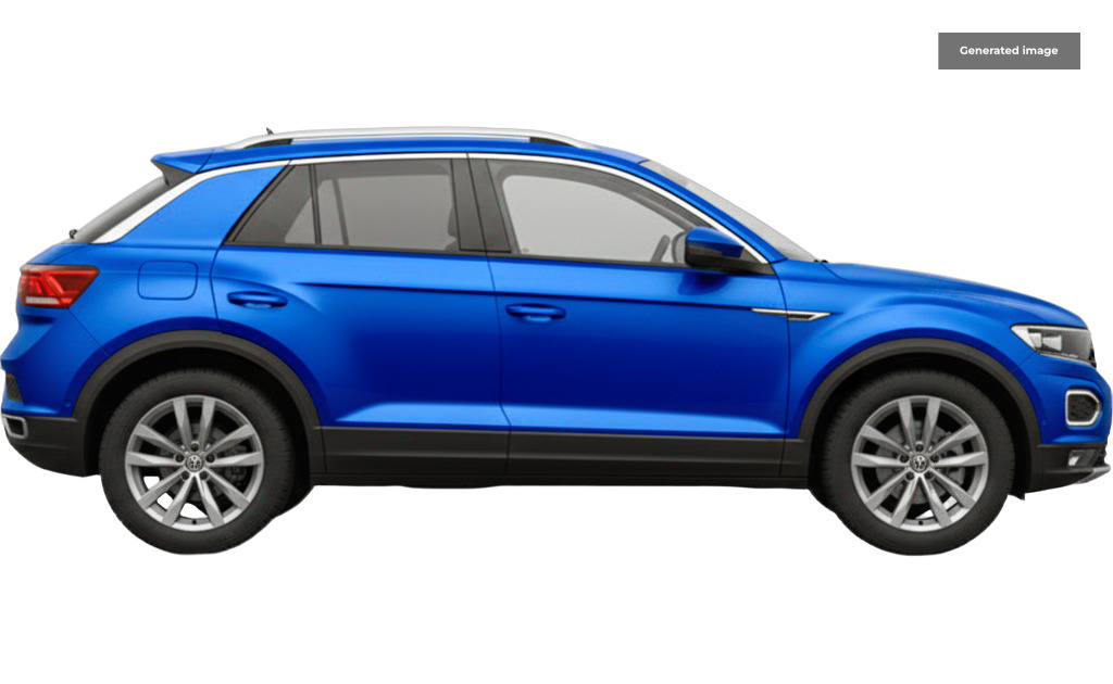 Volkswagen T-Roc 1.5 Tsi Style Suv Euro 6 Ss Blue #5
