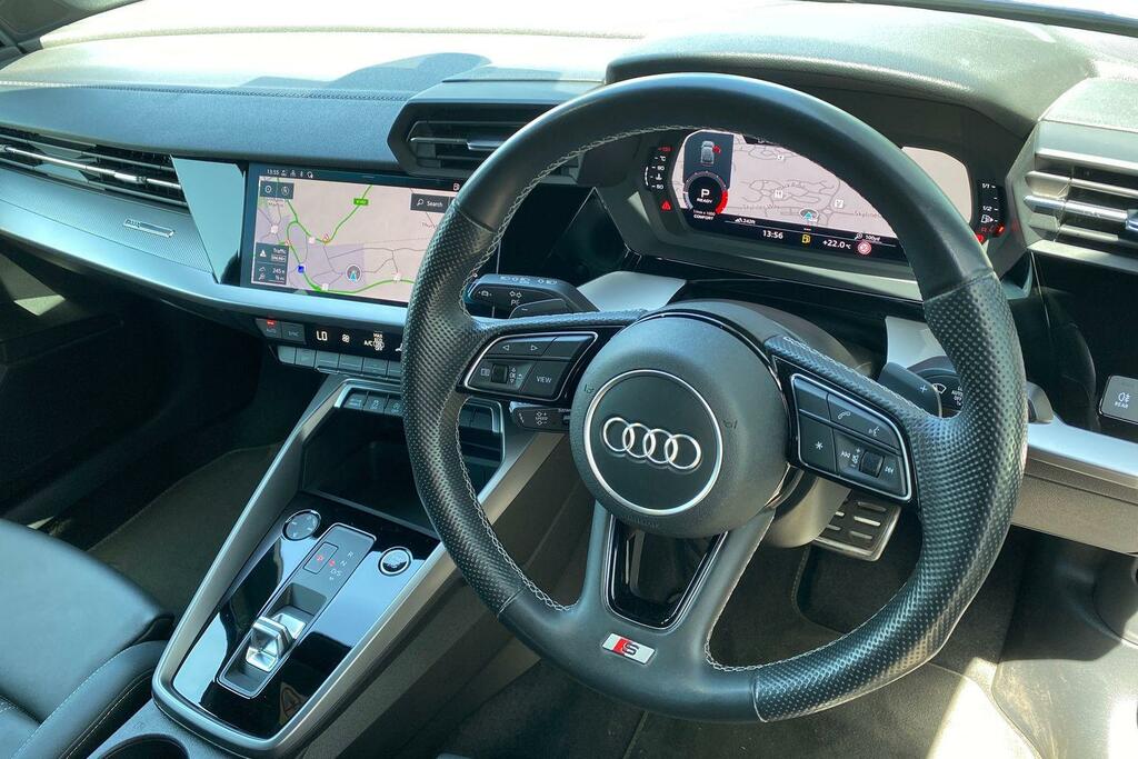 Audi A3 1.5 Tfsi 35 S Line Sportback S Tronic E Blue #6