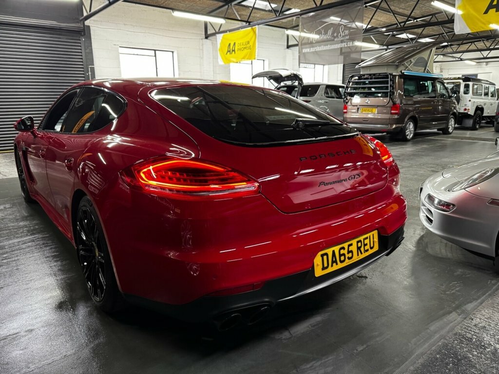 Porsche Panamera 4.8L Gts Red #6