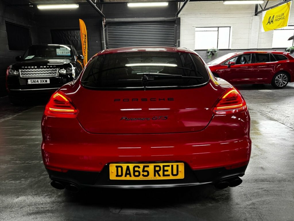 Porsche Panamera 4.8L Gts Red #5