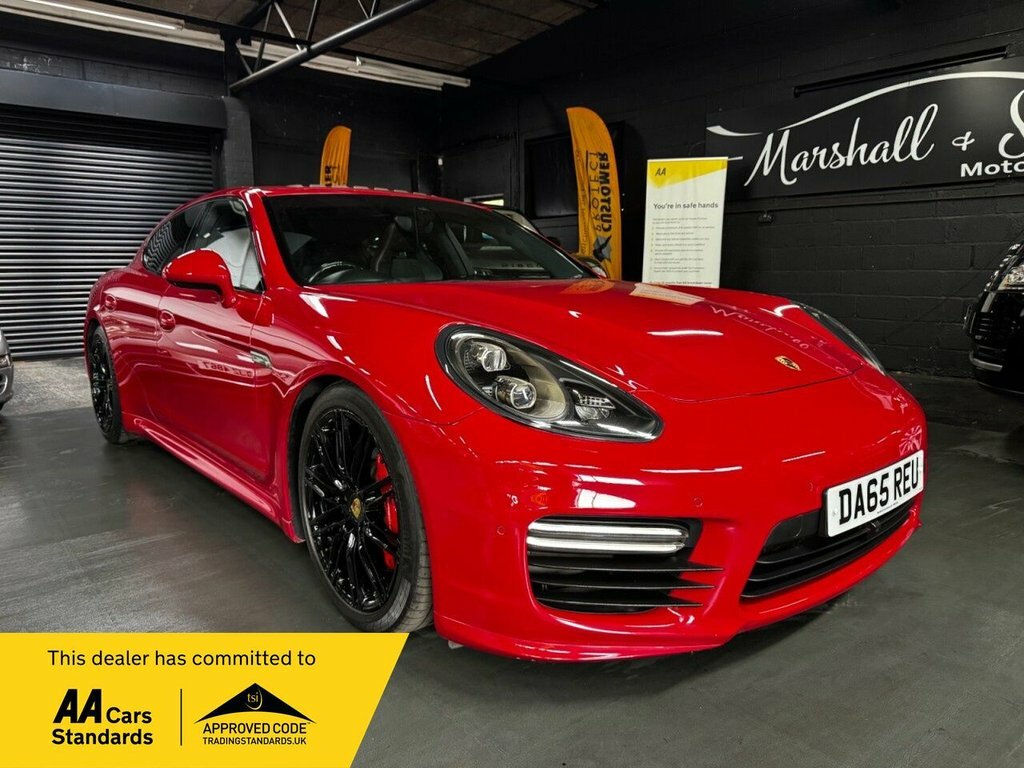 Porsche Panamera 4.8L Gts Red