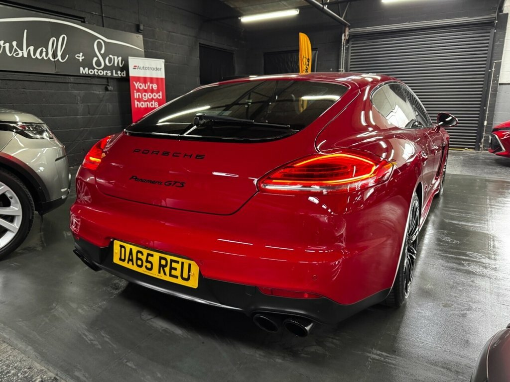 Porsche Panamera 4.8L Gts Red #4