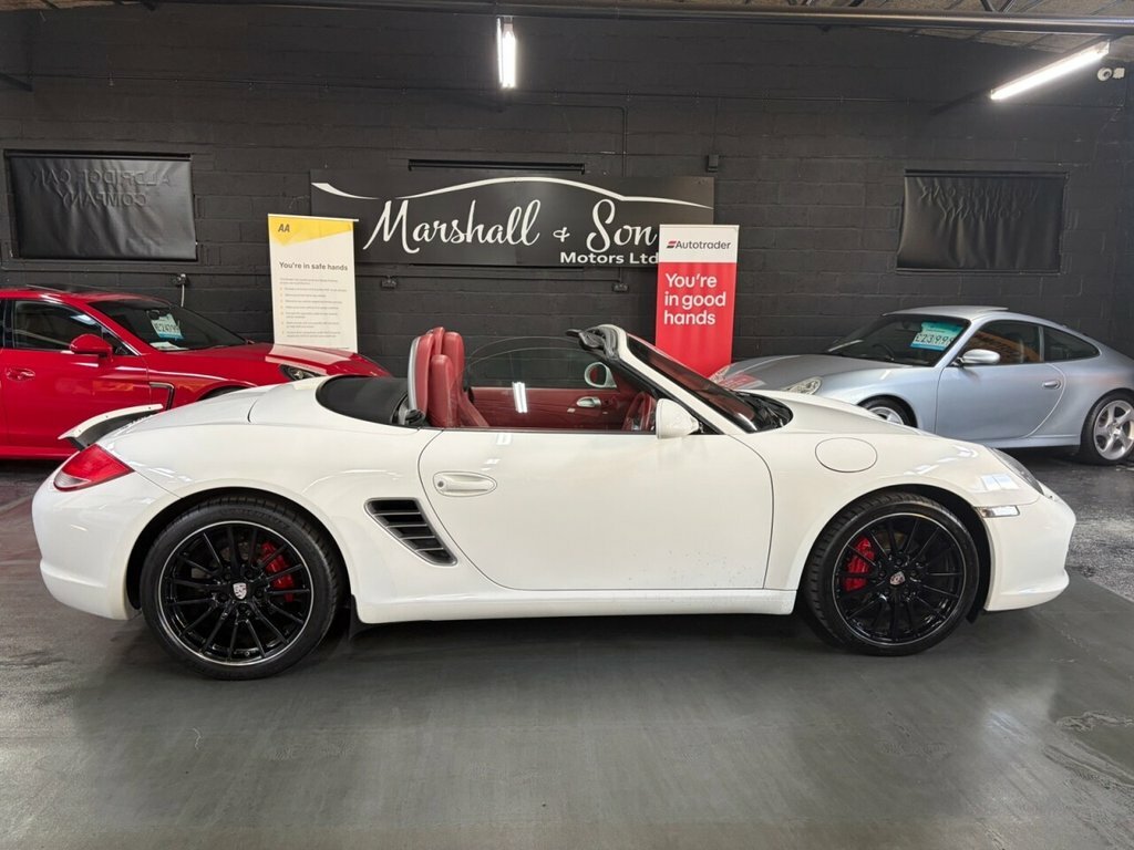 Porsche Boxster 3.4L 987 S White #3