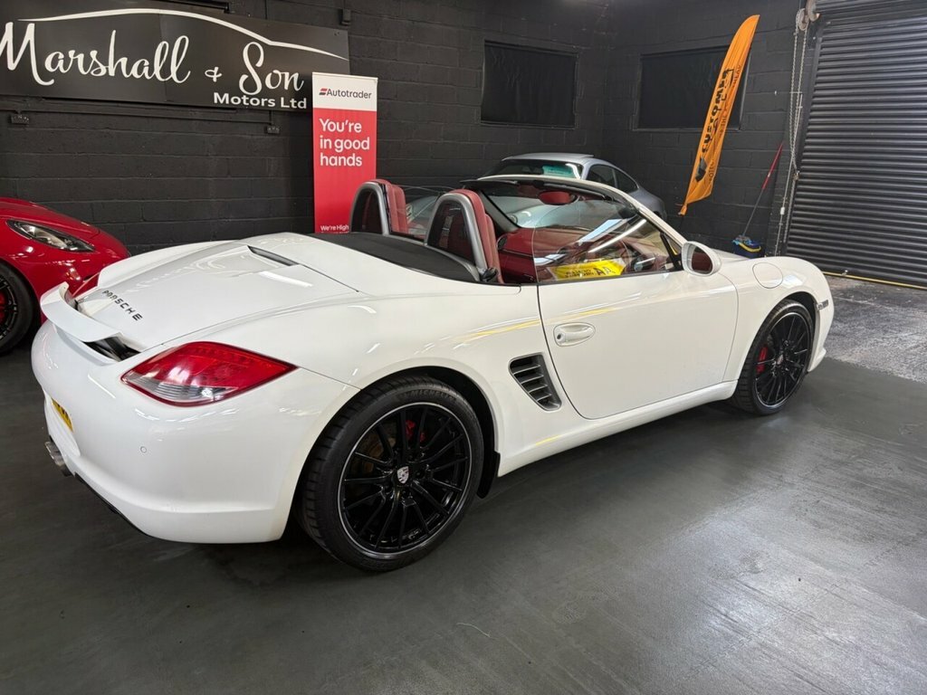 Porsche Boxster 3.4L 987 S White #4