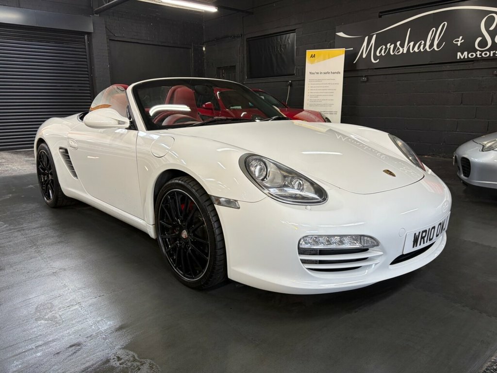 Porsche Boxster 3.4L 987 S White