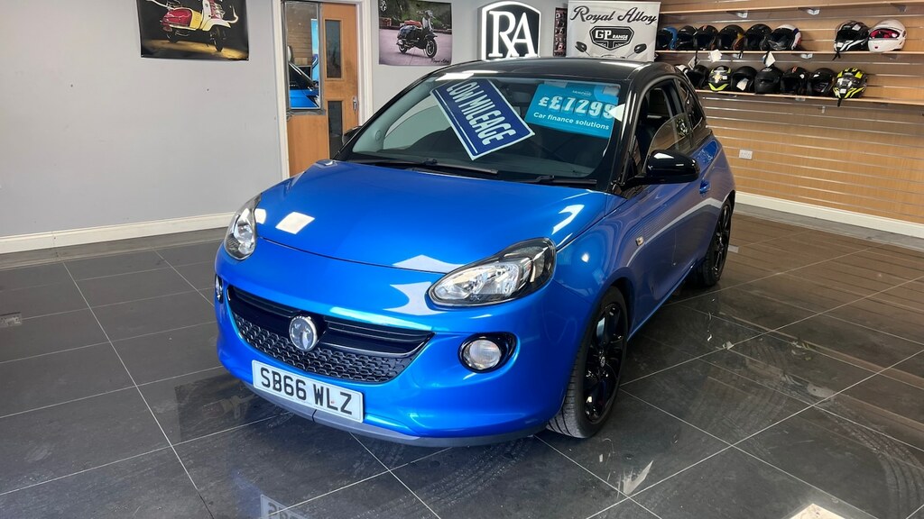 Vauxhall Adam 1.2I Energised Full Service History Stunning C Blue