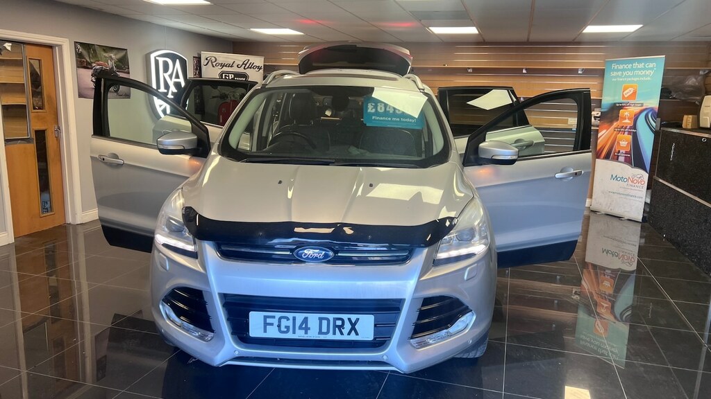 Ford Kuga 2.0 Tdci 163 Titanium X 6 Speed Alloys FG14DRX Silver #4