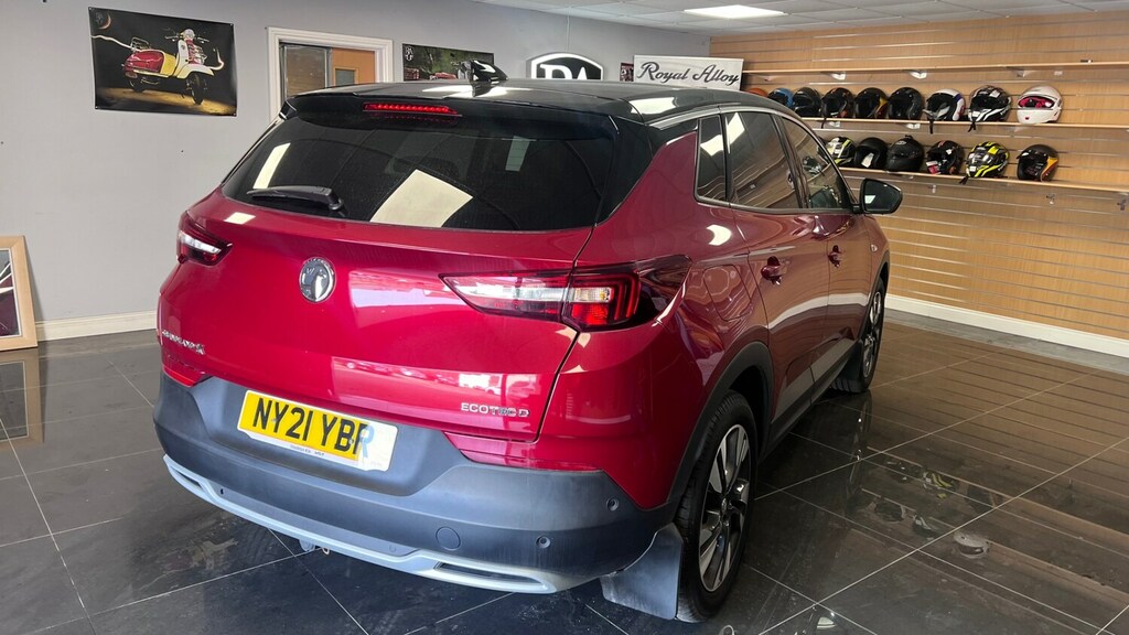 Vauxhall Grandland X 1.5 Turbo D Sri Nav Red #5
