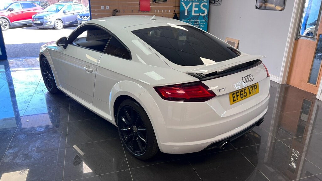 Audi TT 2.0T Fsi Sport Awd Coupe Full Audi Service His EF65XTP White #5