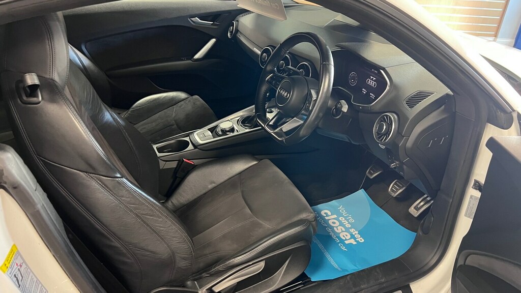 Audi TT 2.0T Fsi Sport Awd Coupe Full Audi Service His EF65XTP White #2