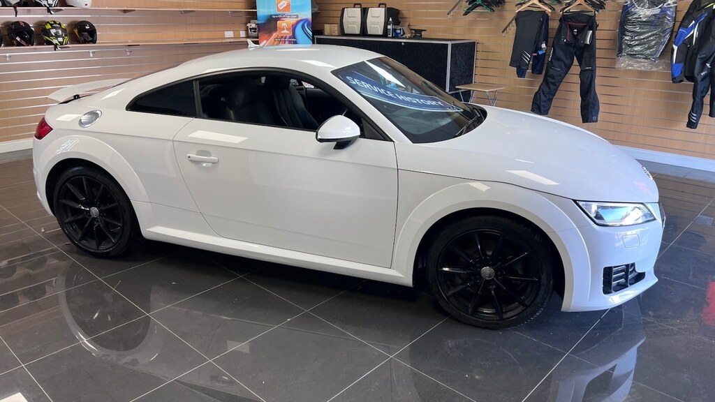 Audi TT 2.0T Fsi Sport Awd Coupe Full Audi Service His White
