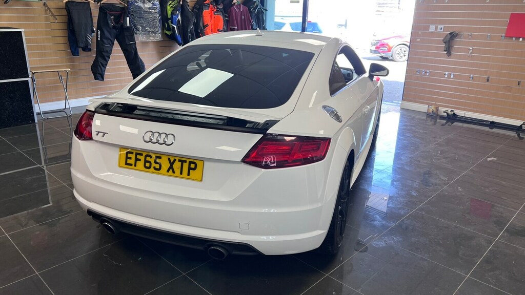 Audi TT 2.0T Fsi Sport Awd Coupe Full Audi Service His EF65XTP White #3