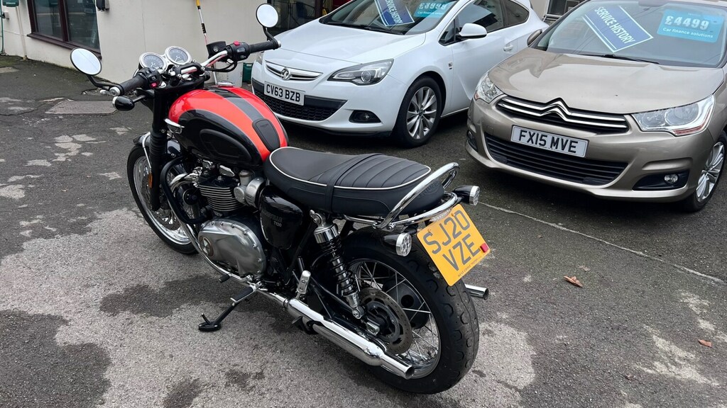 Triumph Bonneville T120 Black Jet Black SJ20VZE Black #6