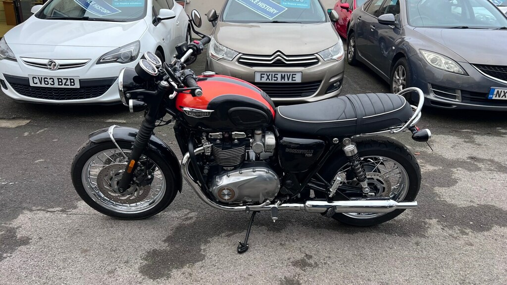 Triumph Bonneville T120 Black Jet Black SJ20VZE Black #3
