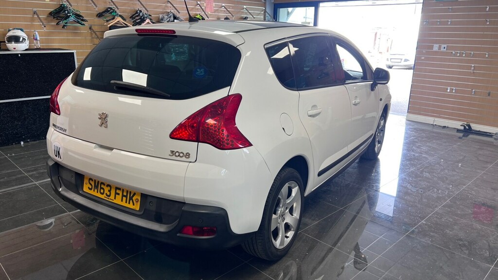 Peugeot 3008 1.6 Hdi 115 Active II Twin Dvd Players, Fsh, R SM63FHK White #3