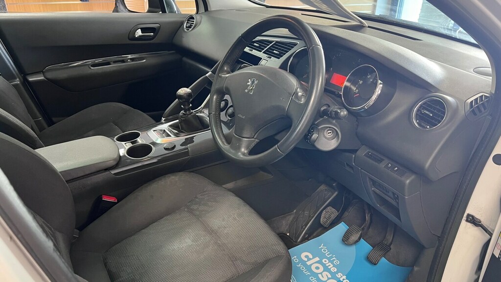 Peugeot 3008 1.6 Hdi 115 Active II Twin Dvd Players, Fsh, R SM63FHK White #2