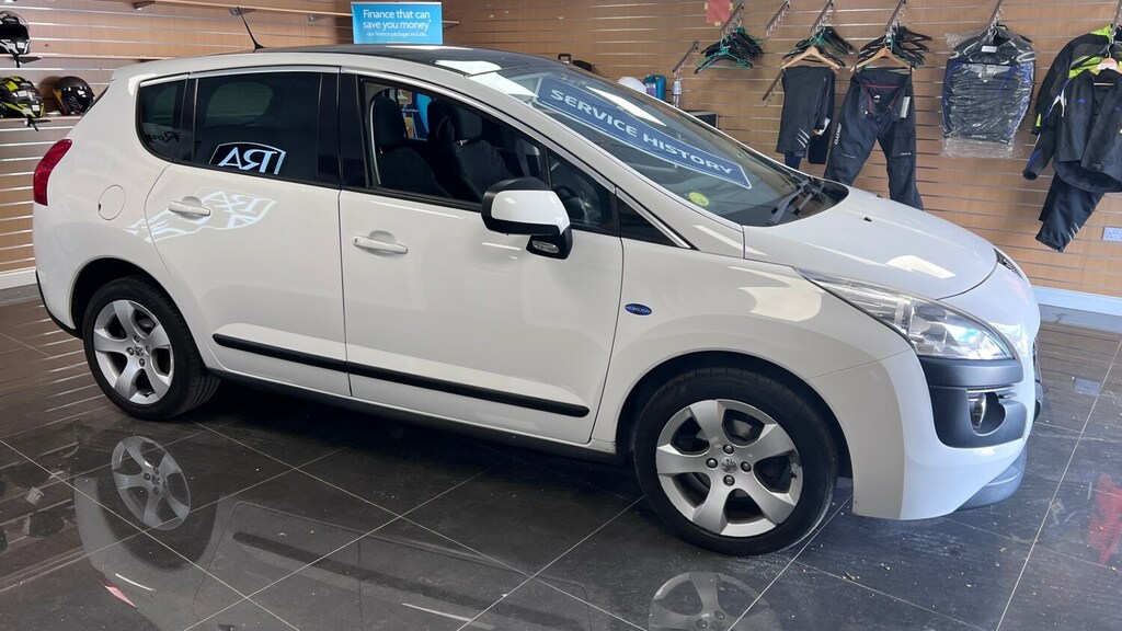 Peugeot 3008 1.6 Hdi 115 Active II Twin Dvd Players, Fsh, R White