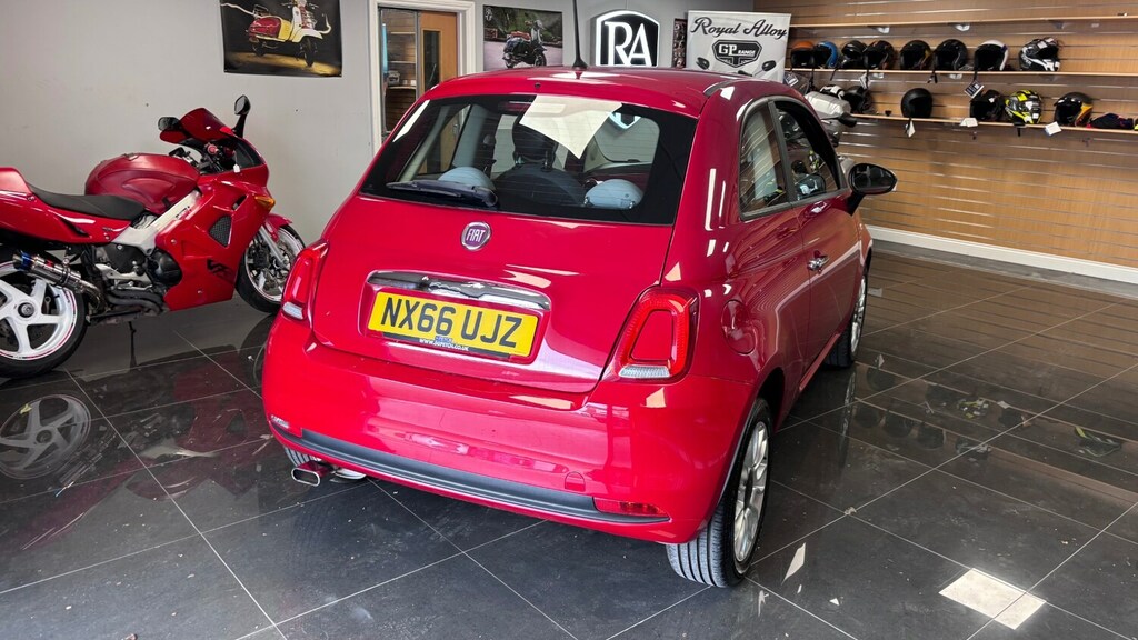 Fiat 500 Hatchback 1.2 Pop Euro 6 Ss 201616 White #8