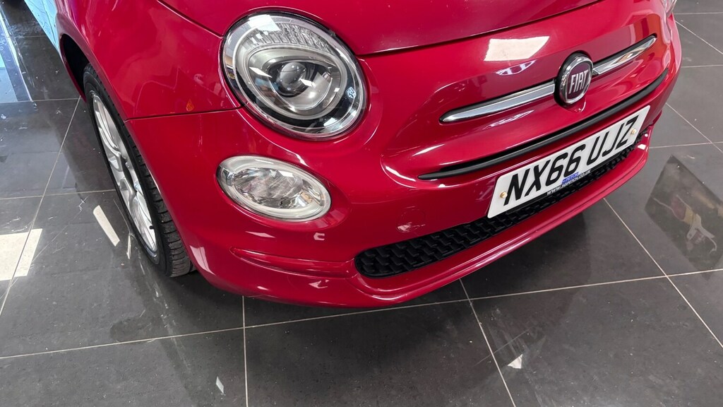 Fiat 500 Hatchback 1.2 Pop Euro 6 Ss 201616 White #9