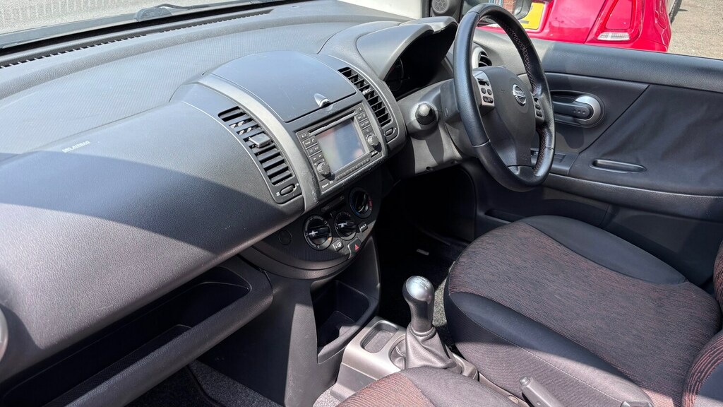 Nissan Note 1.4 N-tec 87 Bhp Red #13