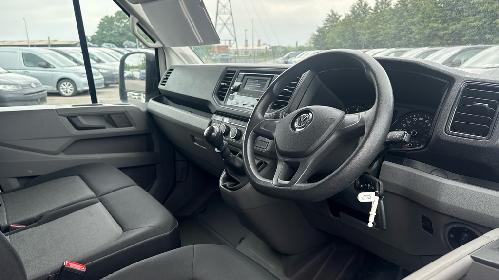 Volkswagen Crafter Crafter 2.0 Tdi 102Ps Startline High Roof Van MD72YTZ White #6