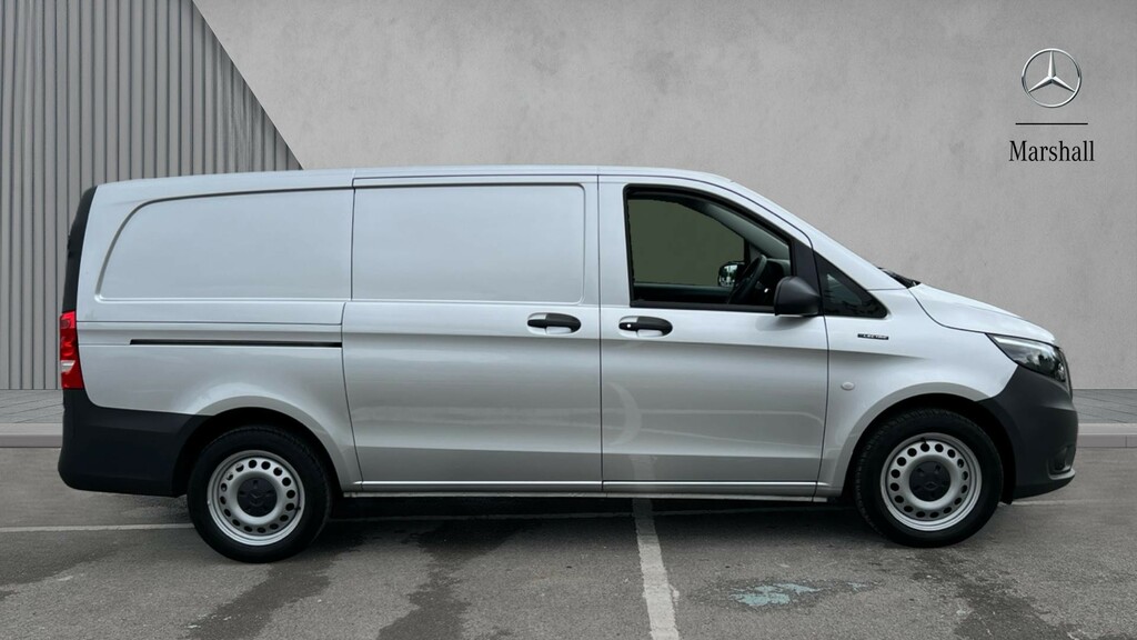 Mercedes-Benz eVito Vito 85Kw 66Kwh Progressive Van Silver #6