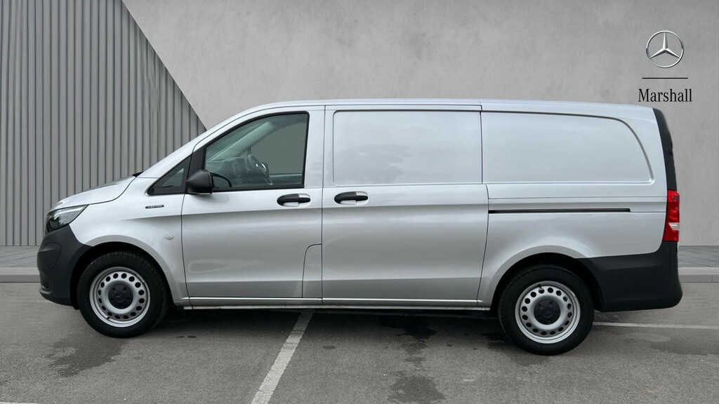 Mercedes-Benz eVito Vito 85Kw 66Kwh Progressive Van Silver #3