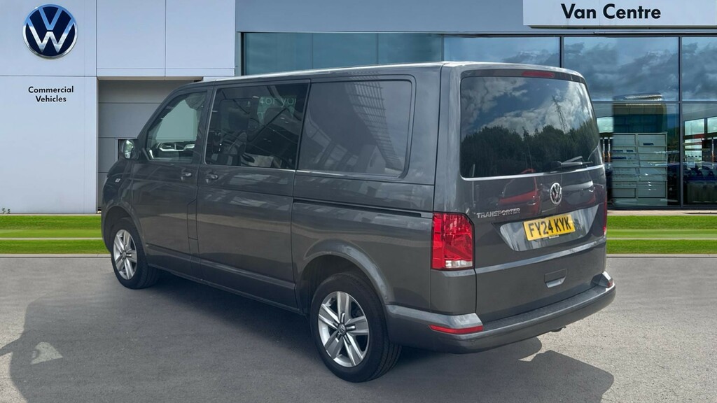 Volkswagen Transporter Transporter 2.0 Tdi 150 Highline Kombi Van Dsg FY24KYK Grey #3