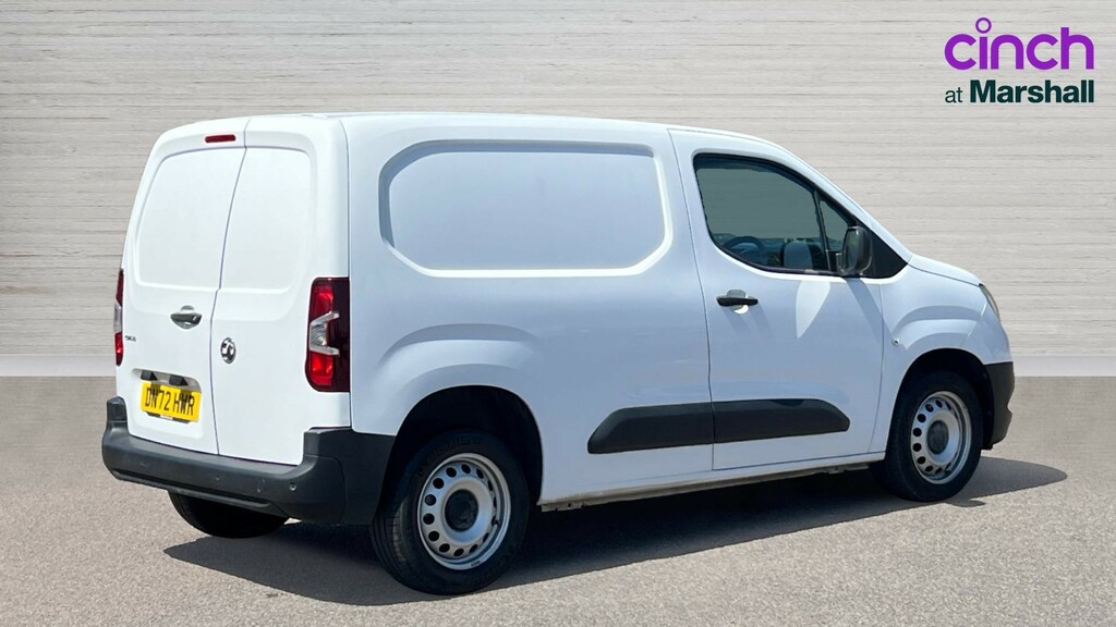 Vauxhall Combo Combo Cargo 2300 1.5 Turbo D 130Ps H1 Dynamic Van White #3