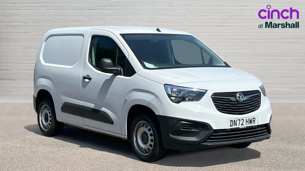 Vauxhall Combo Combo Cargo 2300 1.5 Turbo D 130Ps H1 Dynamic Van White