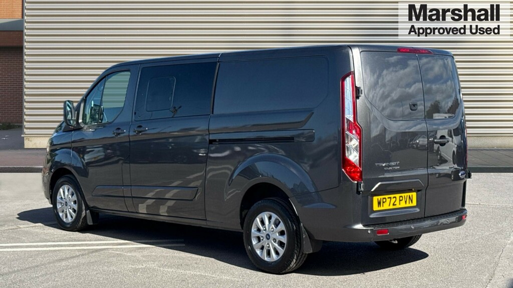 Ford Transit Custom Transit Custom 2.0 Ecoblue 170Ps Low Roof Dcab Li WP72PVN Grey #2