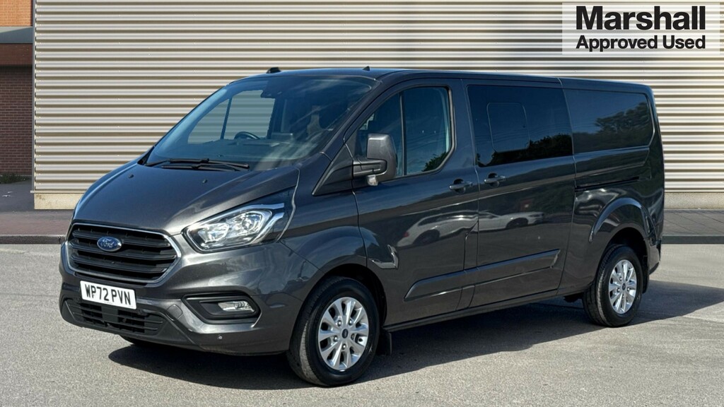 Ford Transit Custom Transit Custom 2.0 Ecoblue 170Ps Low Roof Dcab Li WP72PVN Grey #4