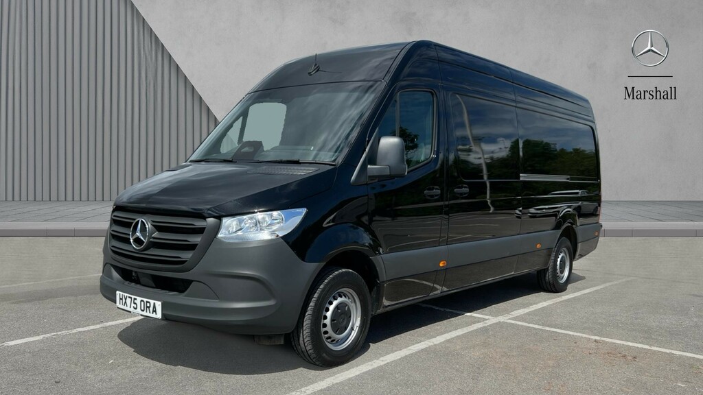 Mercedes-Benz Sprinter Sprinter 3.5T H2 Pro Van Black #4