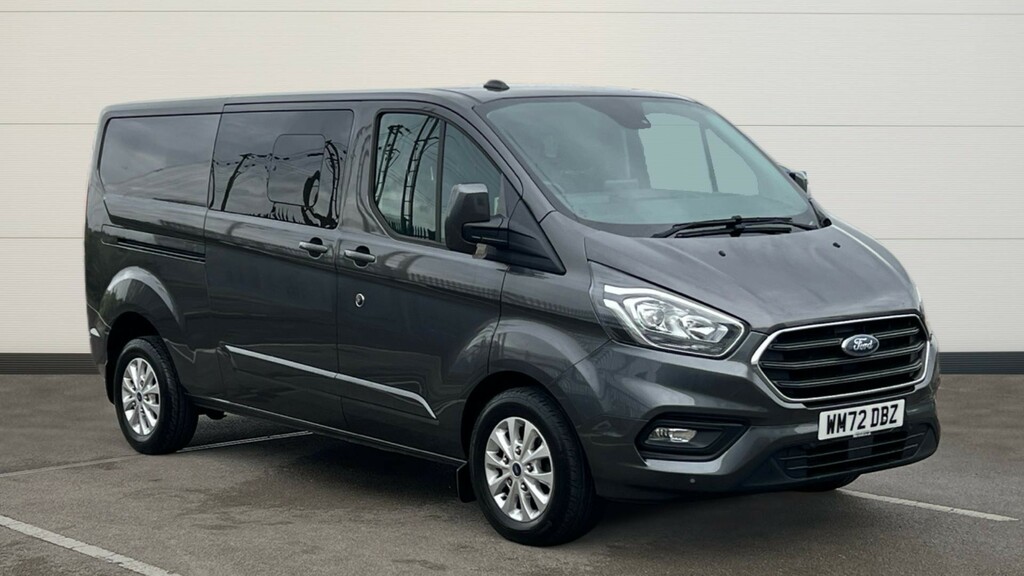 Ford Transit Custom Transit Custom 2.0 Ecoblue 170Ps Low Roof Dcab Li WM72DBZ Grey