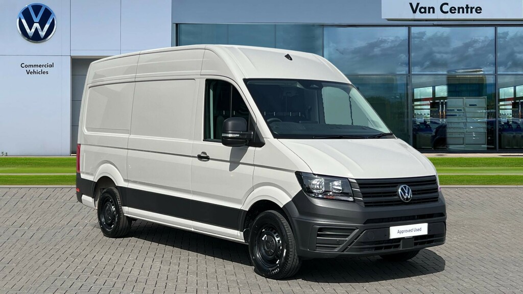 Volkswagen Crafter Cr35 Panel Van Commerce Mwb 163 Ps 2.0 Tdi 6Sp Man Grey