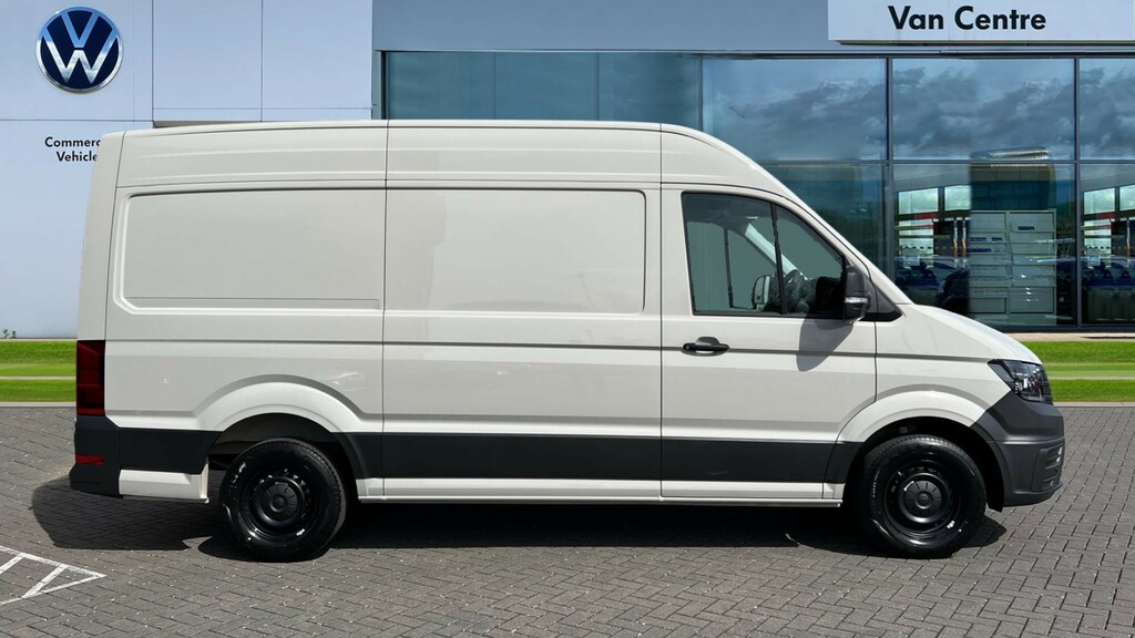 Volkswagen Crafter Cr35 Panel Van Commerce Mwb 163 Ps 2.0 Tdi 6Sp Man Grey #4