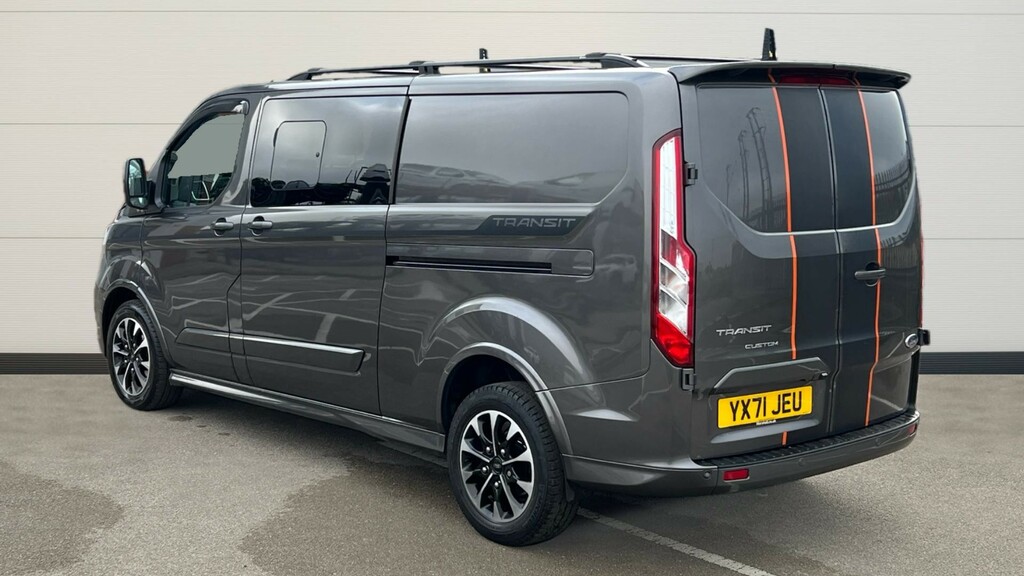 Ford Transit Custom Transit Custom 2.0 Ecoblue 185Ps Low Roof Dcab Sp Grey #2