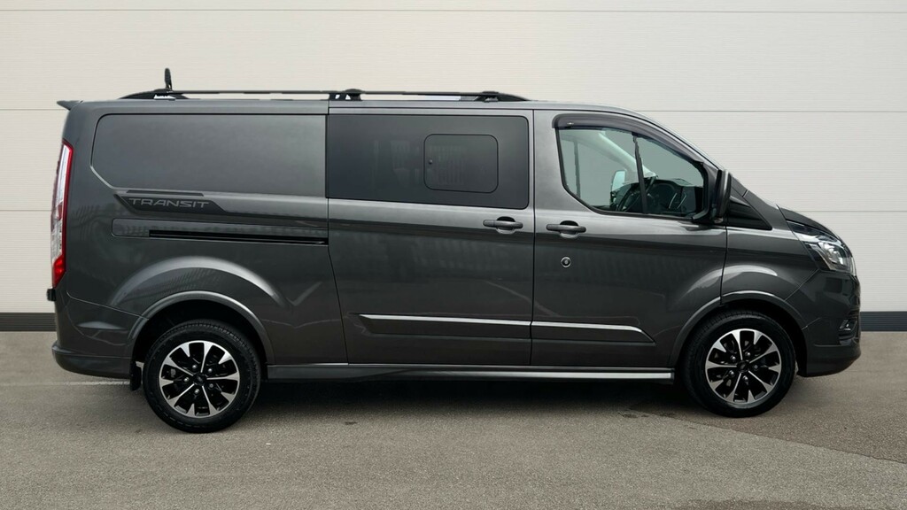 Ford Transit Custom Transit Custom 2.0 Ecoblue 185Ps Low Roof Dcab Sp Grey #5