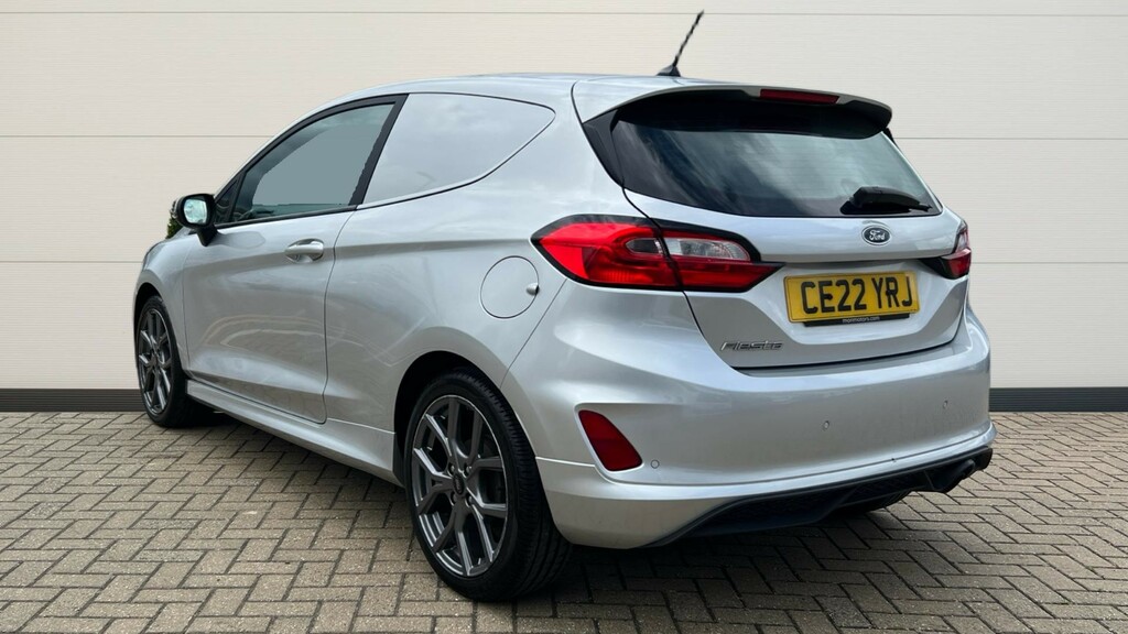 Ford Fiesta Fiesta 1.0 Ecoboost Sport Van CE22YRJ Silver #2