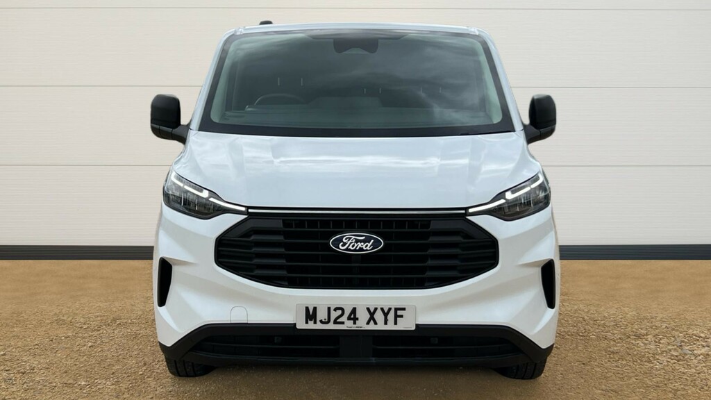 Ford Transit Custom 350 198Kw 68Kwh L3 H2 Leader Van Silver #7