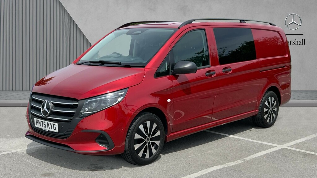 Mercedes-Benz Vito Vito 119Cdi Select Crew Van 9G-tronic Red #4