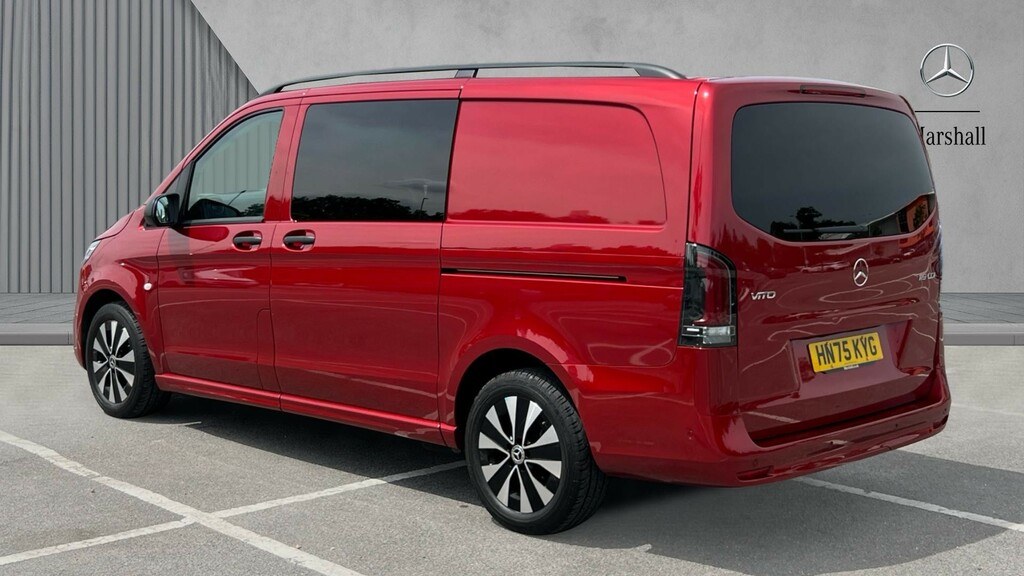 Mercedes-Benz Vito Vito 119Cdi Select Crew Van 9G-tronic Red #2
