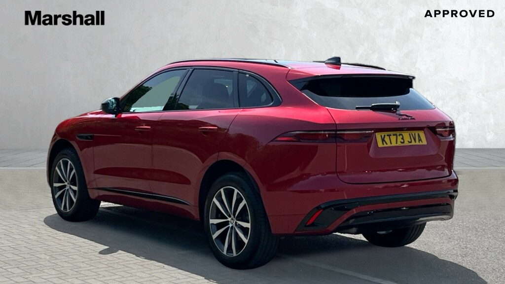 Jaguar F-Pace F-pace 2.0 D200 R-dynamic Se Black Awd KT73JVA Red #2