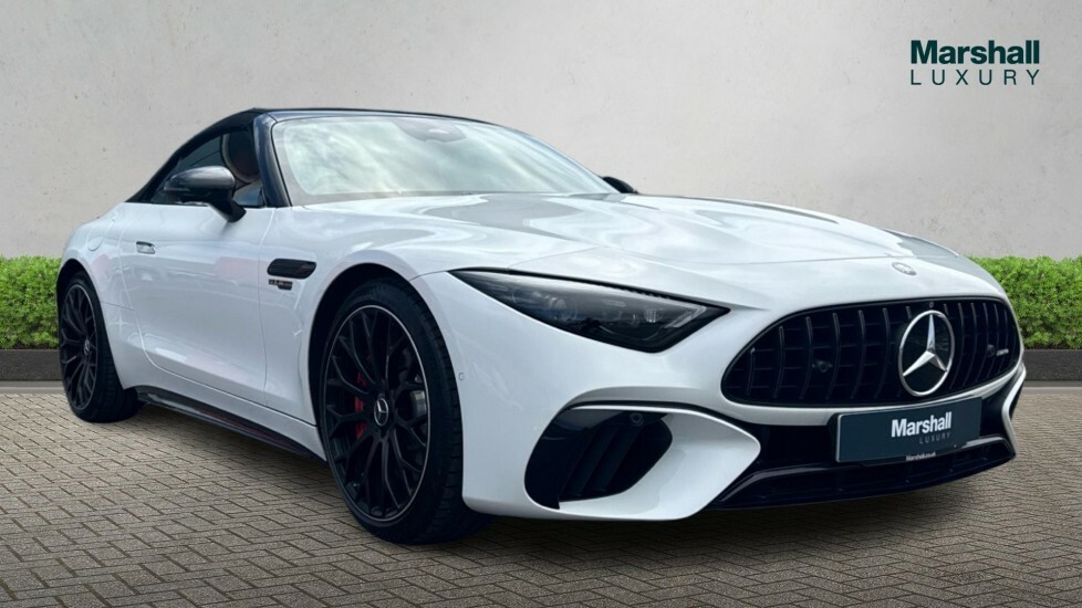 Mercedes-Benz SL Class Sl Class Sl 55 4Matic Premium Plus White